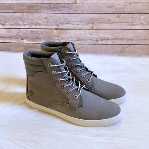 Timberland Grey Dausette Sneaker Boots - Picture 2 of 8
